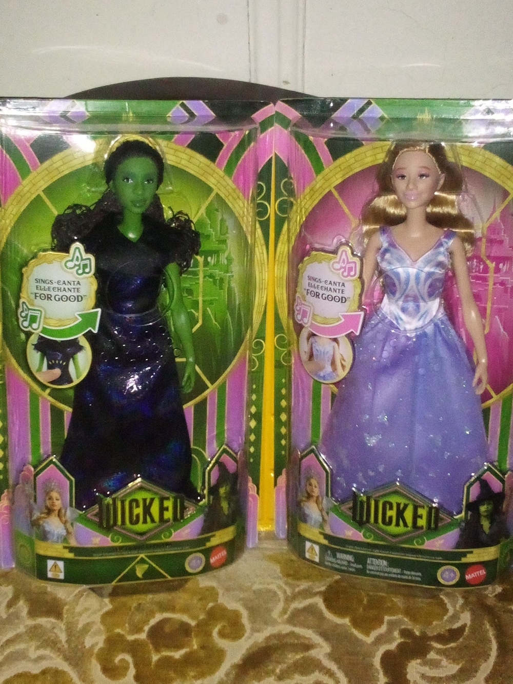 Wicked "For Good" Part 2 Singing Elphaba Glinda Mattel Barbie Doll Wizard of Oz - Picture 10 of 15